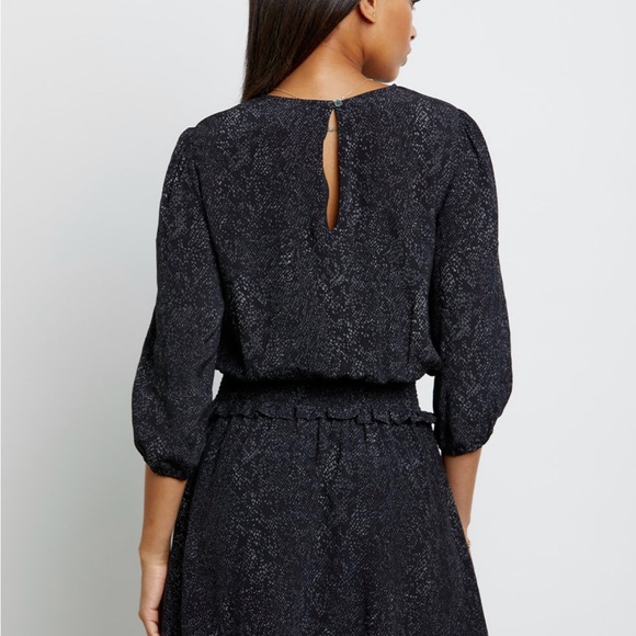 NWT Rails Inez Dress Slate Python dress, Size XS New With Tags - Picture 3 of 13